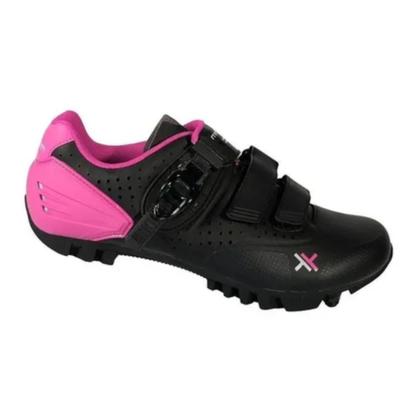 Imagem de Sapatilha ciclismo mtb mattos racing ttr tam 36 preto/pink