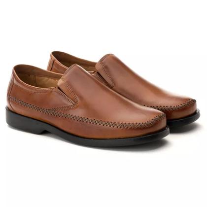 Imagem de Sapatilha Comfort masculino em couro legitimo REf 1000