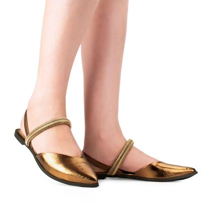 Imagem de Sapatilha Dakota Feminino D0214 Bronze