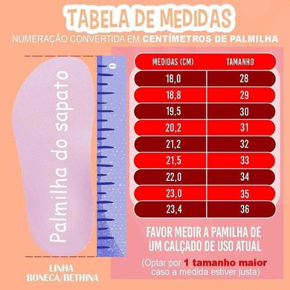 Imagem de Sapatilha Daminha Dedinho Do Pe Coração Salto 28-36
