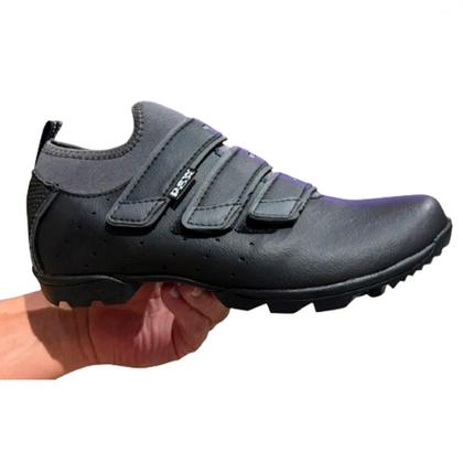 Imagem de Sapatilha De Ciclismo Bike Unissex New Fox Terrain Pro Refletiva MTB Pedal Preto