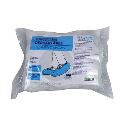 Imagem de Sapatilha Descartável com Elástico - 1 Pacote com 100 Un