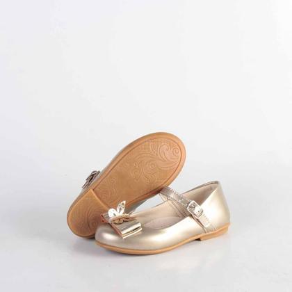 Imagem de Sapatilha Doce Pé Bebê Menina 4107 Dourado