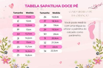 Imagem de Sapatilha Doce Pe Lili Pink - Conforto e Estilo para Crianças