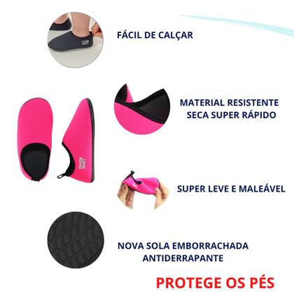 Imagem de Sapatilha Duck Way Aquática Sapatilha Seca Fácil Maleavel