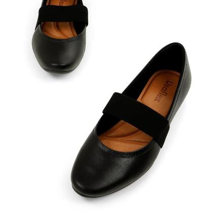 Imagem de Sapatilha elástico usaflex couro