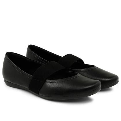 Imagem de Sapatilha elástico usaflex couro