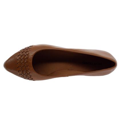 Imagem de Sapatilha Feminina Bico Fino Bottero 353323 Marrom
