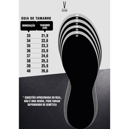 Imagem de Sapatilha Feminina Casual Bico Fino Pelica Vizzano 1206200