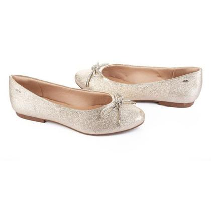 Imagem de Sapatilha Feminina Dakota Strass Prata - G9831