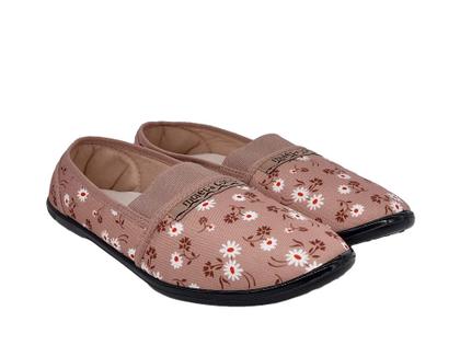 Imagem de Sapatilha Feminina de Pano e Elástico Calce Fácil Confortável Moleca 52059