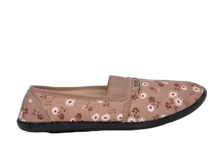 Imagem de Sapatilha Feminina de Pano e Elástico Calce Fácil Confortável Moleca 52059