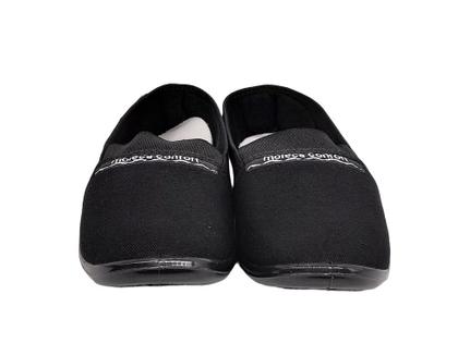 Imagem de Sapatilha Feminina de Pano e Elástico Calce Fácil Confortável Moleca 52059