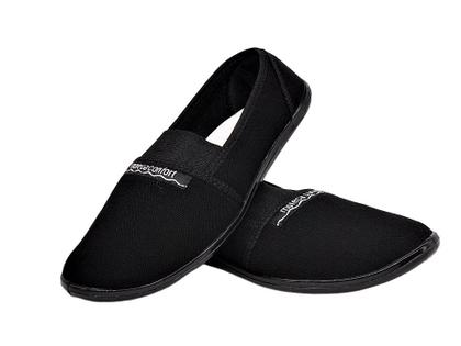 Imagem de Sapatilha Feminina de Pano e Elástico Calce Fácil Confortável Moleca 52059