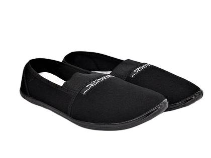 Imagem de Sapatilha Feminina de Pano e Elástico Calce Fácil Confortável Moleca 52059