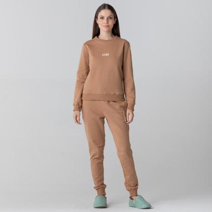 Imagem de Sapatilha feminina em couro Urupema forrada em lã natural Ref.:21804