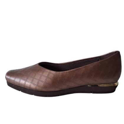 Imagem de Sapatilha Feminina MAXI Conforto Leve Piccadilly - Marrom/Café