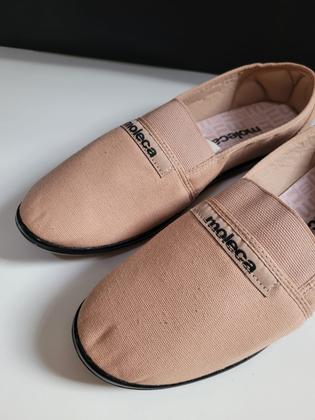 Imagem de Sapatilha Feminina Moleca 52059 Tecido Brim e Orion Várias Cores e Estampas