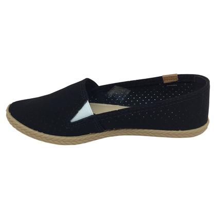 Imagem de Sapatilha Feminina Moleca Microperfuros Nobuck Pele Neo