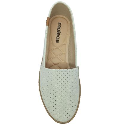 Imagem de Sapatilha Feminina Moleca Microperfuros Nobuck Pele Neo