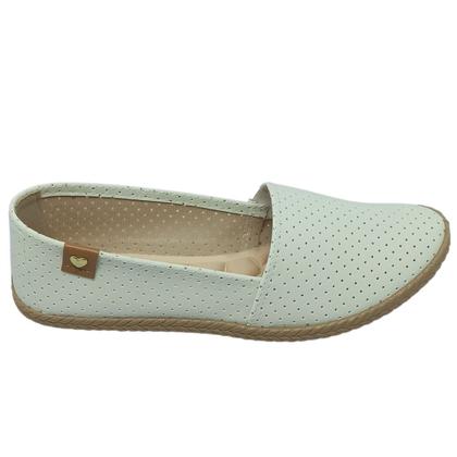 Imagem de Sapatilha Feminina Moleca Microperfuros Nobuck Pele Neo