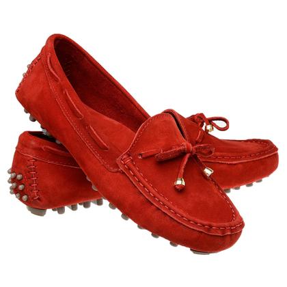 Imagem de Sapatilha Feminina Sapato Mocassim Couro Barato Oferta