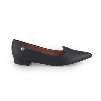 Imagem de Sapatilha Feminina Vizzano Bico Fino Pelica Preto 1206.261