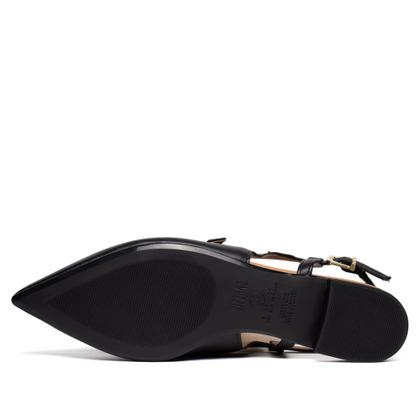 Imagem de Sapatilha Feminina Vizzano Slingback Pelica Preto