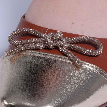 Imagem de Sapatilha Feminina Zariff Slingback com Laço T1128-334