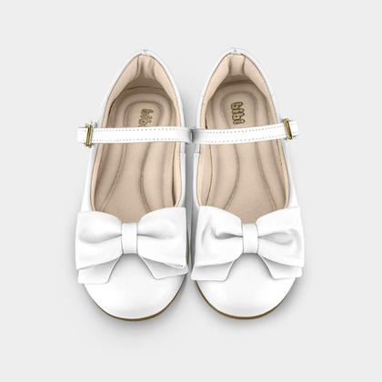 Imagem de Sapatilha Infantil Bibi Ballerina Basic Branca com Laço
