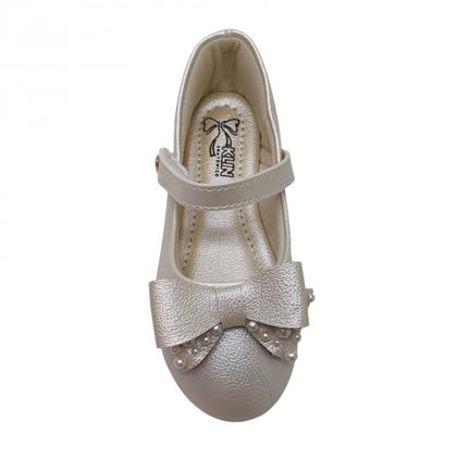 Imagem de Sapatilha Infantil Brilhosa com Laço Klin Menina 152172000