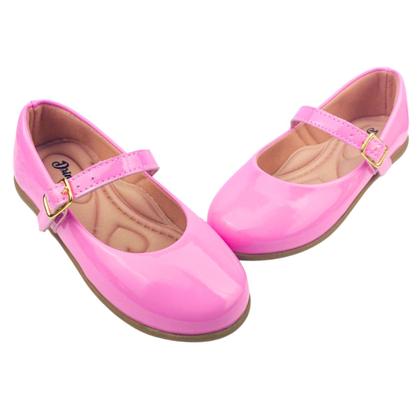 Imagem de Sapatilha Infantil Menina Boneca Verniz Confortavel SPT-001
