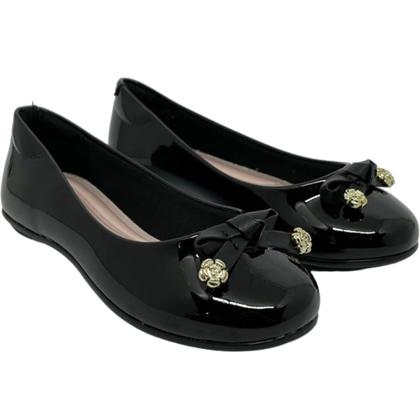 Imagem de Sapatilha Infantil Menina Casual Dia a Dia Bico Redondo com Laço Molekinha 2083.1106