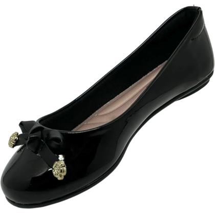 Imagem de Sapatilha Infantil Menina Casual Dia a Dia Bico Redondo com Laço Molekinha 2083.1106