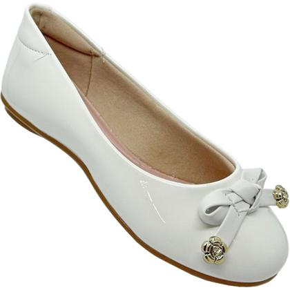 Imagem de Sapatilha Infantil Menina Casual Dia a Dia Bico Redondo com Laço Molekinha 2083.1106