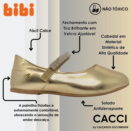 Imagem de Sapatilha Infantil Menina Conforto Bibi Ballerina