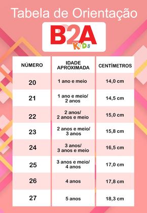 Imagem de Sapatilha Infantil menina  feminina Confortavel  2001 - Cor Vermelha
