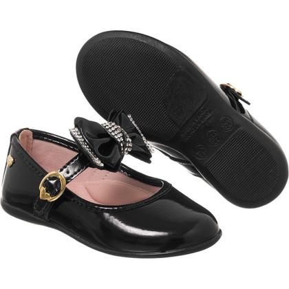 Imagem de Sapatilha Infantil Menina Laço Ponta Fivela