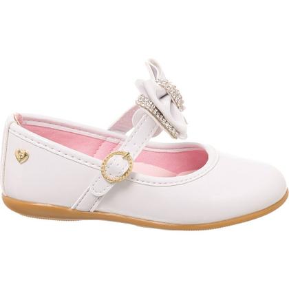 Imagem de Sapatilha Infantil Menina Laço Ponta Fivela
