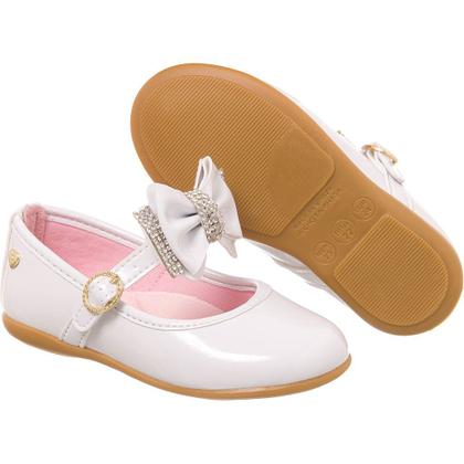 Imagem de Sapatilha Infantil Menina Laço Ponta Fivela