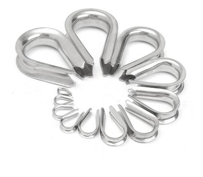 Imagem de Sapatilha leve em Aço Inox Anilha Cabo De Aço Corda Fio 14mm