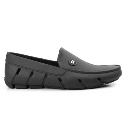 Imagem de Sapatilha Masculina Mocassim Aquática Praia Pesca Com Relógio Digital