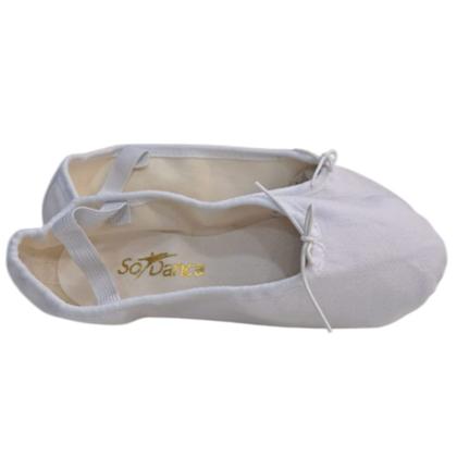 Imagem de Sapatilha Meia Ponta Só Dança Adulto Branca