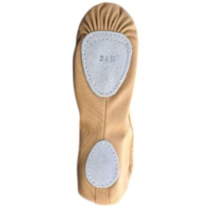 Imagem de Sapatilha Meia Ponta Só Dança Infantil Bege