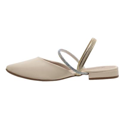 Imagem de Sapatilha Mississpi Metalizada MI752 OffWhite