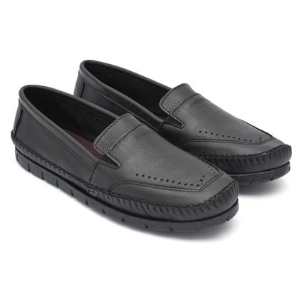 Imagem de Sapatilha Mocassim Masculina Couro Conforto Total 270