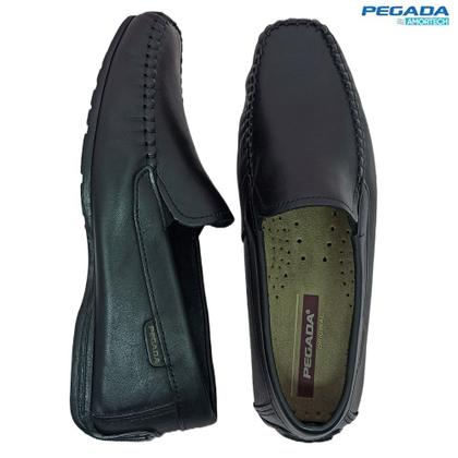 Imagem de Sapatilha Mocassim Pegada Masculino Em Couro