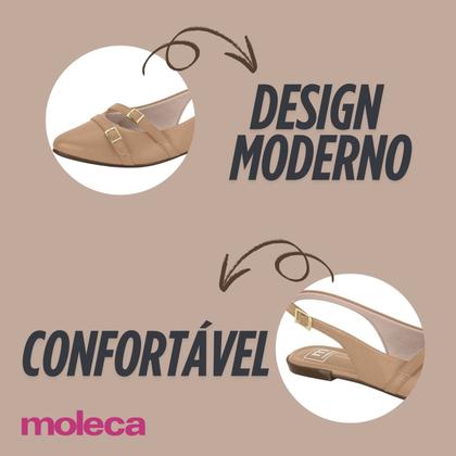 Imagem de Sapatilha Moda Casual Feminina Moleca 5444.332- Nude