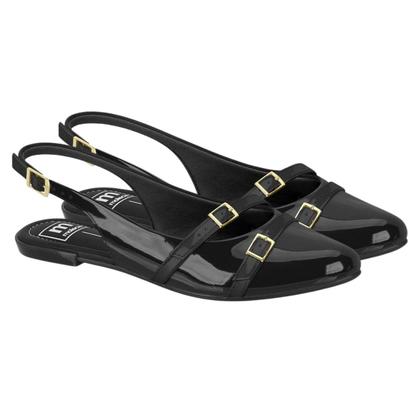 Imagem de Sapatilha Moda Casual Feminina Moleca - Preta