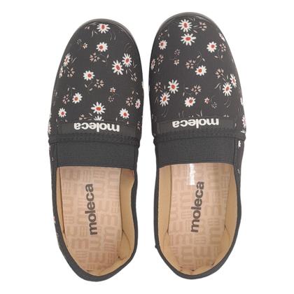 Imagem de Sapatilha Moleca Feminina Calce Facil Tecido Elastico